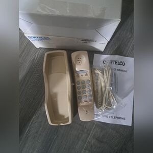 VTG Cortelco 915044-BED-MNT Hospital Telephone Phone Bed Rail Mount Beige touch